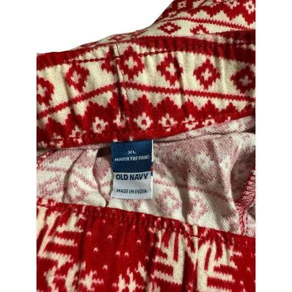 Old Navy Men’s Flannel Reindeer Pajama/Lounge Pants Size XL NWT - Picture 7 of 12